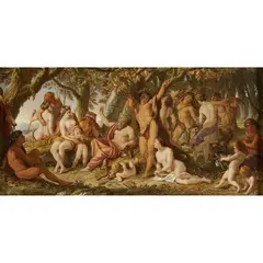 Joseph Noel Paton, The Song of Silenus, oil on canvas