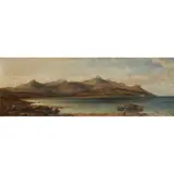George Edward Hering, Brodick Bay, Isle of Arran, oil on canvas