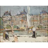 John Maclauchlan Milne, Promenade - Paris