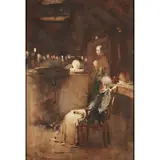 Arthur Melville, Study for The Old Covenanter, Watercolour