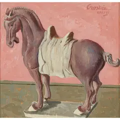 Tang by William Crosbie, oil on board, sold Dec 2019