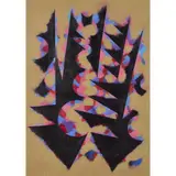 William Gear, Untitled, mixed media