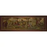 Dutch School, THE HUNTING PARTY, Oil on canvas