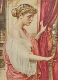 Edward Poynter, PSYCHE, watercolour