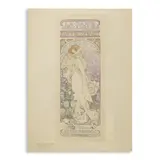 Alphonse Mucha, LA DAME AUX CAMELIAS SARAH BERNHARDT THÉÂTRE DE LA RENAISSANCE, lithograph in colours, printed by Chaix, Paris, condition A-