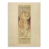 Alphonse Mucha, LA SAMARITAINE, lithograph in colours, printed by Chaix, Paris, condition A-