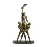 Pierre le Faguays, TROPHÉE, marble base