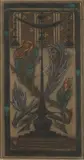 Arthur Heygate Mackmurdo, 'STOUT THISTLE AND SWEET ROSE', pastel
