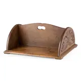 Arthur W. Simpson, ARTS & CRAFTS BOOK TROUGH, CIRCA 1900, carved oak