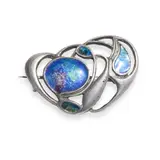 Archibald Knox, BROOCH, CIRCA 1905, enamel