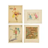 Elyse Ashe Lord, 'CYMBALS', hand-coloured etching