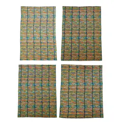 FOUR PIECES OF 'ARUNDEL' PATTERN FABRIC, CIRCA 1960 by John Piper, marked to selvedge ‘ARUNDEL/ AN ORIGINAL SCREEN PRINT BY SANDERSON’ (4), sold Oct 2025
