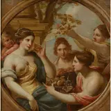 Charles Poerson, A PAIR OF ALLEGORIES, oil on copper