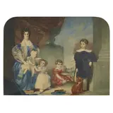 Robert Thorburn, MRS JANE EMBLETON DOIG AND FAMILY, watercolour