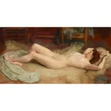 Paul Sieffert, ODALISQUE, oil on canvas