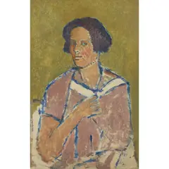 Malcolm Drummond, PORTRAIT OF A GIRL, oil on canvas