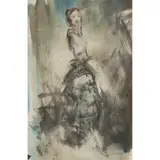 Ambrose McEvoy, NICOLETTE, 1923, watercolour