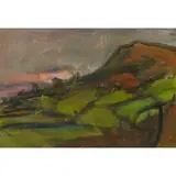 Peter Prendergast, GREEN MIST, c.2000, acrylic on paper