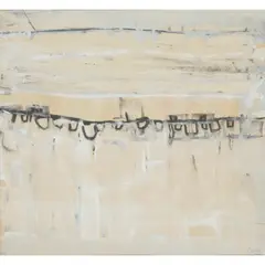 Prunella Clough, EDGE OF TOWN I, 1961, watercolour and gouache