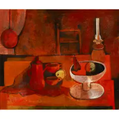 Robert Vandereycken, STILL LIFE, 1963, oil on canvas