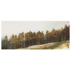 Anna King, LARCHES, YAIR, oil and pencil on paper and board