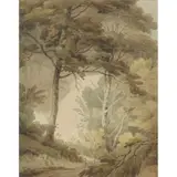 John White Abbott, THE LOWER PART OF CORRA LINN, FALLS OF CLYDE, watercolour, pen and ink on paper