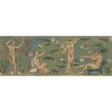 Godfrey Blount, MALE NUDES IN AN ARCADIAN LANDSCAPE, watercolour, gouache and ink on paper