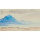 Sir David Young Cameron, THE HIGHLANDS, watercolour on paper