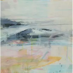 Amanda Adam, ISLANDS OF THE NORTH, mixed media on paper