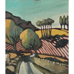 Gary Anderson, NEAR HUME, oil on board