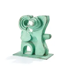 MILLENIA by Brian Willsher, verdigris bronze, sold Mar 2025