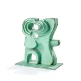 Brian Willsher, MILLENIA, verdigris bronze