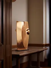 Robert Adams, SLIM BRONZE NO. 3, 1973 (LARGE VERSION OPUS 347), also stamped A 72 2/6 (to bronze), bronze