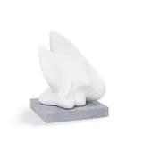 Yoko Kubrick, ARTEMIS, 2017, white marble on grey marble plinth