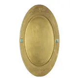 Margaret Gilmour, GLASGOW SCHOOL TRAY, CIRCA 1910, brass and enamel