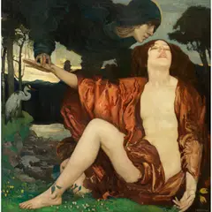 David Forrester Wilson, PASSING DAY, oil on canvas