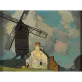Stanley Royle, STUDY FOR 'THE DERELICT,' 1930, oil on board