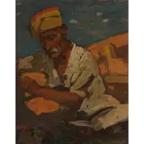 Sir Frank Brangwyn, STUDY FOR 'THE BUCCANEERS,' 1891, oil on board