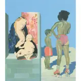 Sir Peter Blake, MADONNA ON VENICE BEACH II, 1996, Screenprint, 97/100
