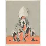 Graham Sutherland, THE CATHEDRAL, 1974 (TASSI 160), Lithograph, 18/75