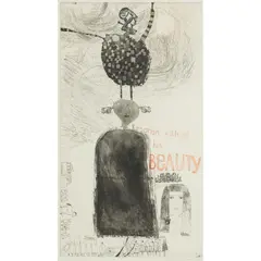 David Hockney, KAISARION AND ALL HIS BEAUTY, 1961, Etching