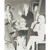Richard Hamilton, IN HORNE'S HOUSE, 1981, Etching, engraving and aquatint, 10/120