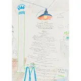 David Hockney, A WEDDING PARTY MENU, 2ND OCTOBER 1993, Lithograph, ed. 25