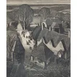 Robin Tanner, CHRISTMAS, Etching, 13/100