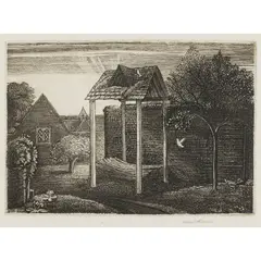 Graham Sutherland, MAY GREEN, 1927 (TASSI 24), Etching