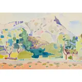 Ernest Yarrow, A TOWN IN PROVENCE, Watercolour