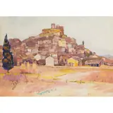 Ernest Yarrow, PROVENCAL TOWN, watercolour