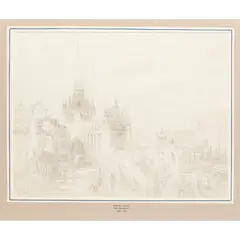 William Walcot, SPANISH GOTHIC, pencil