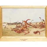 William John Montaigne, SEA RUST AT SOUTHWOLD ON THE BANKS OF THE BLYTHE, ’ watercolour