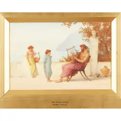 Henry Wallis, THE MUSIC MASTER, Watercolour